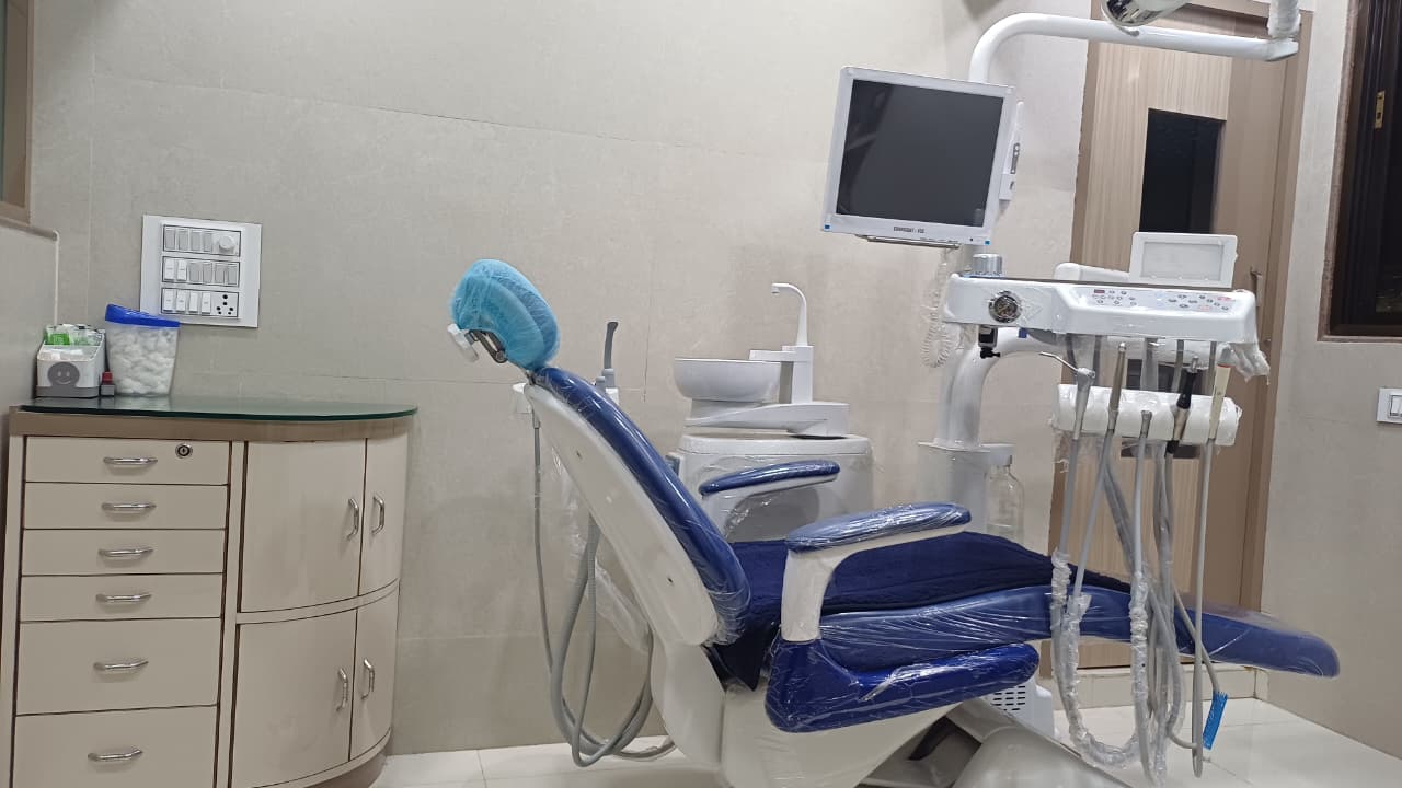 Interior of OroCare Dental Clinic, a modern and clean dental facility